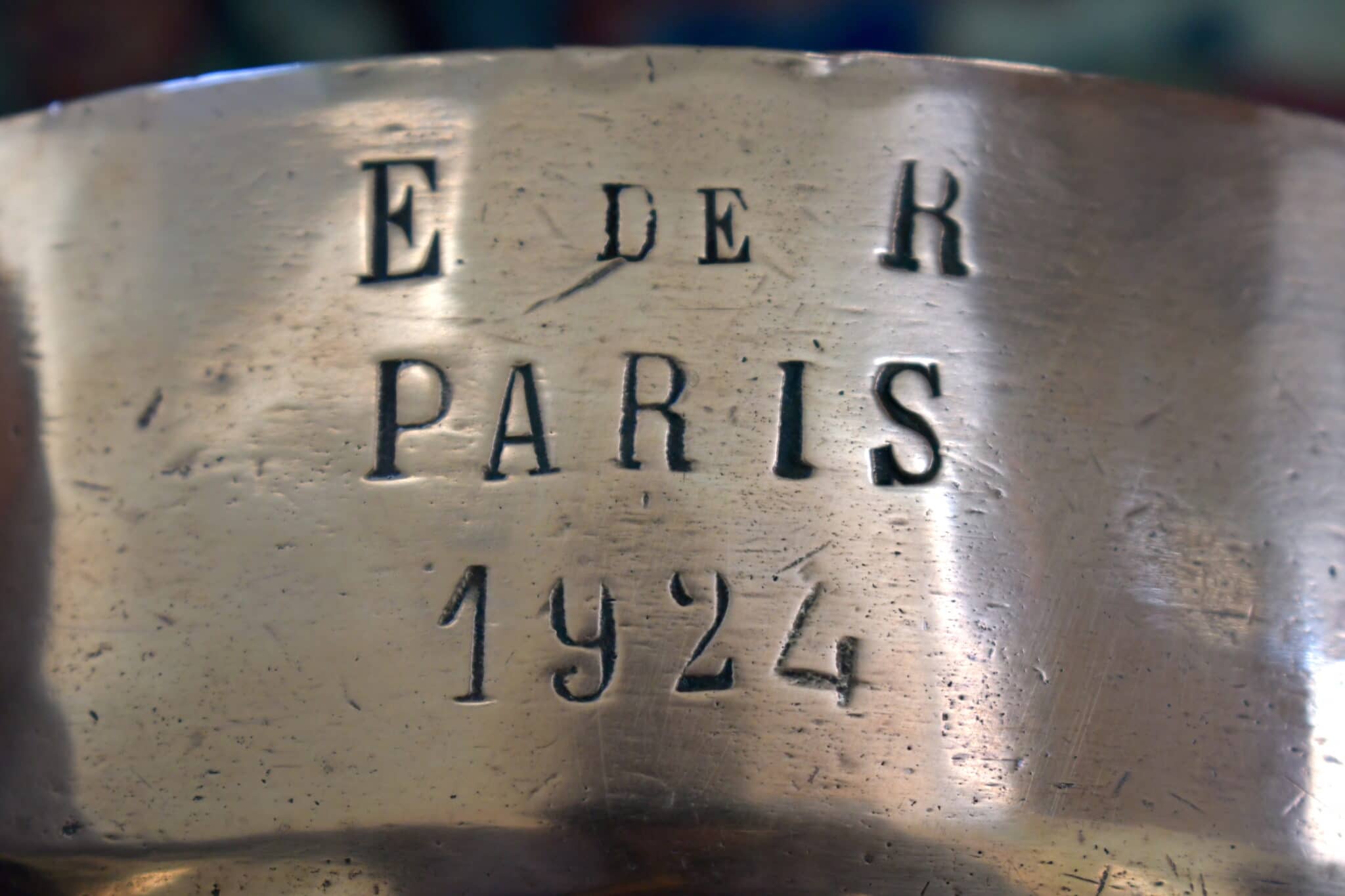 18cm Gaillard sauté "E de R Paris 1924"